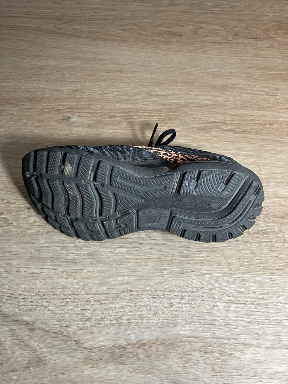 Brooks Ghost 15 Run Wild Black Zebra Leopard Running Shoes Women’s Size 9 B - Picture 9 of 11